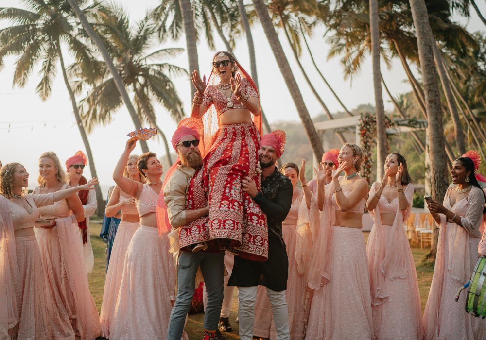 Couple Candid wedding in Goa